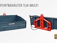 Saphir Hochkippschaufel TLH 220 Multi Tranportbehälter lagernd