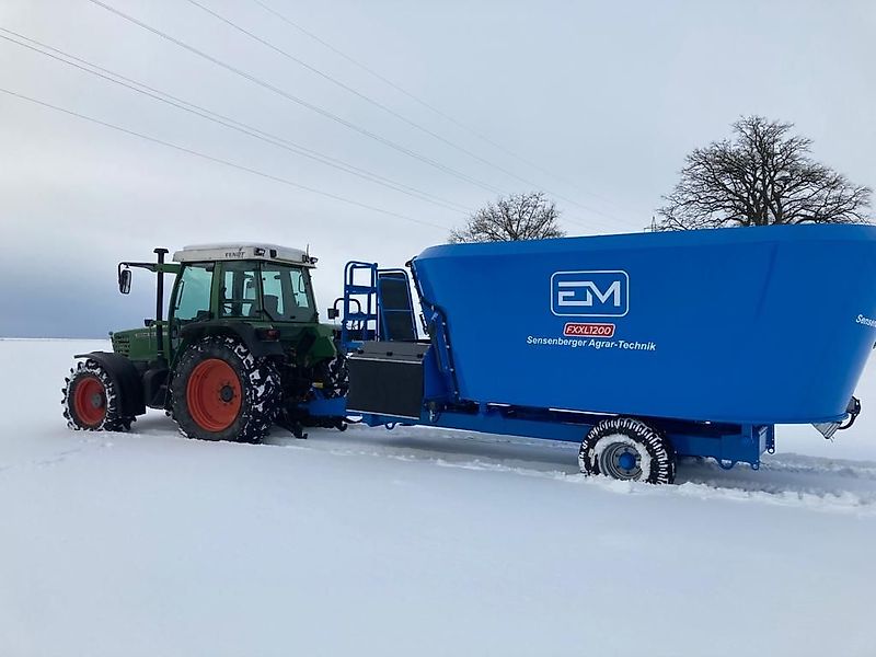 Euromilk Rino FXXL 1200-Zweischneckenmischer-NEU