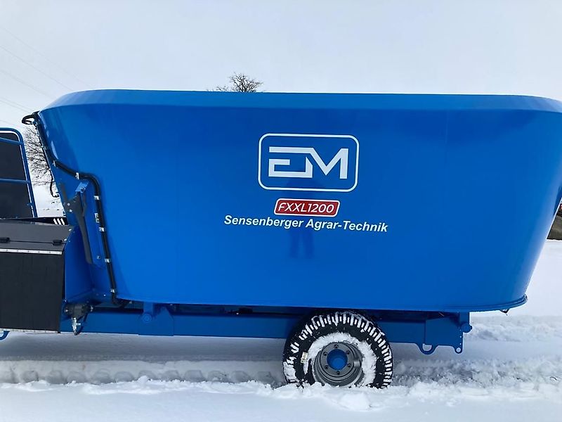 Euromilk Rino FXXL 1200-Zweischneckenmischer-NEU